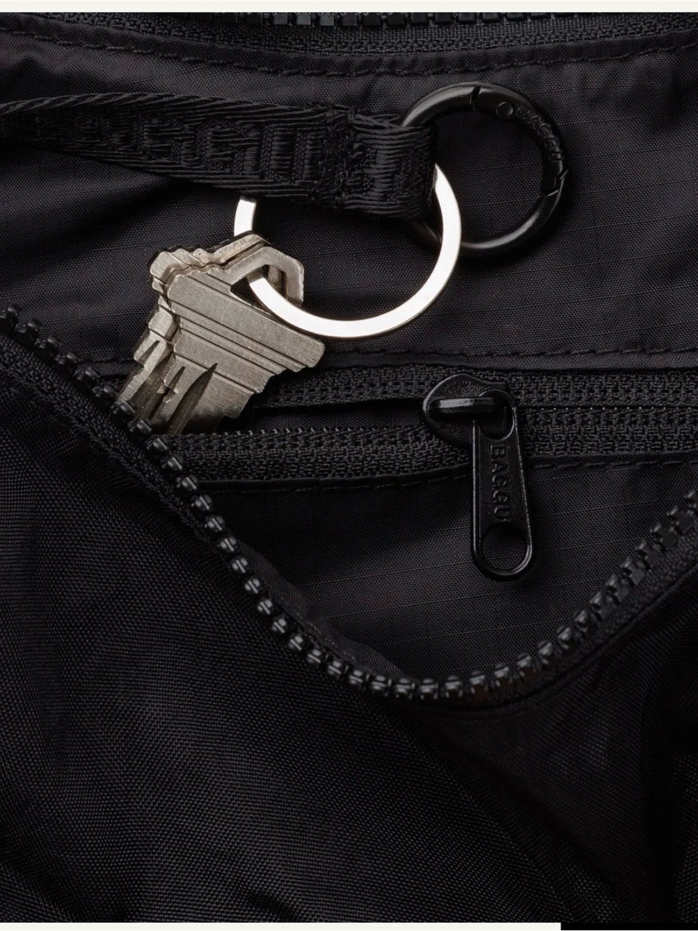Used Black Nylon medium Crescent Bag - Picture 2 of 2